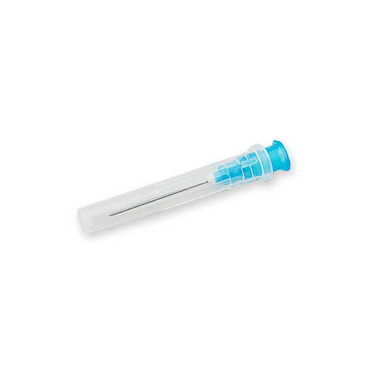 Injectienaald (23G, 0,6x25 mm, blauw) 100 stuks
