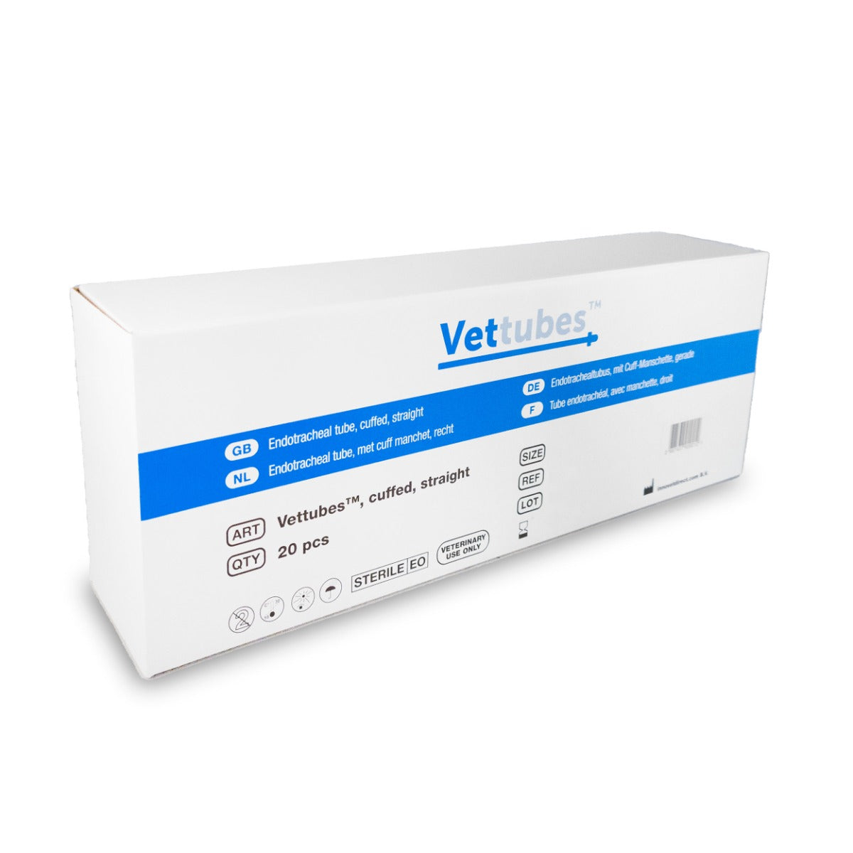 Vettubes Endotracheal Tube with Cuff (Size 9.5) - 1 piece