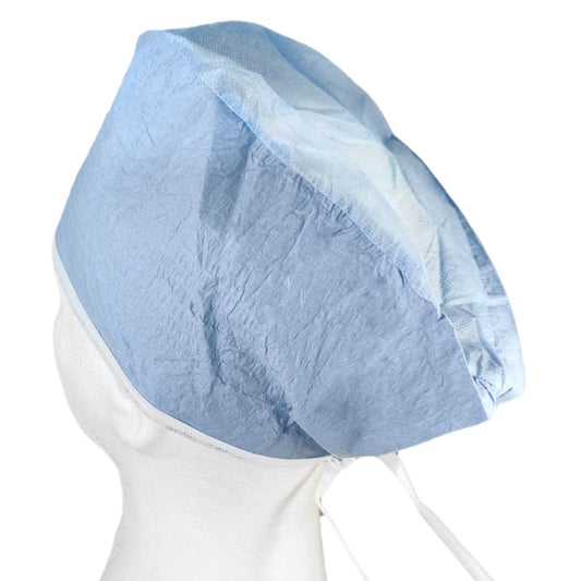 Medline Surgical Cap (Blue) - 100 pieces