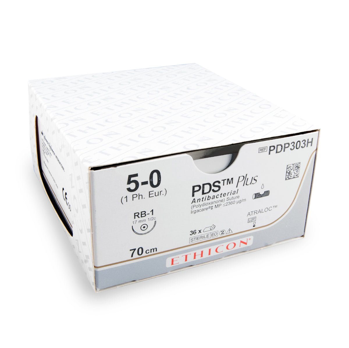 PDS Plus PDP303H USP 5-0 EP-1 RB-1 0,5 70cm, 36 stuks