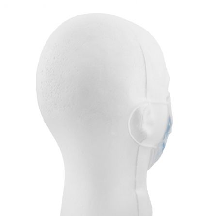 Masque facial Medline avec boucles auriculaires élastiques - 50 unités