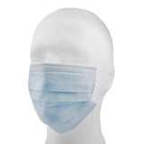 Masque facial Medline avec boucles auriculaires élastiques - 50 unités