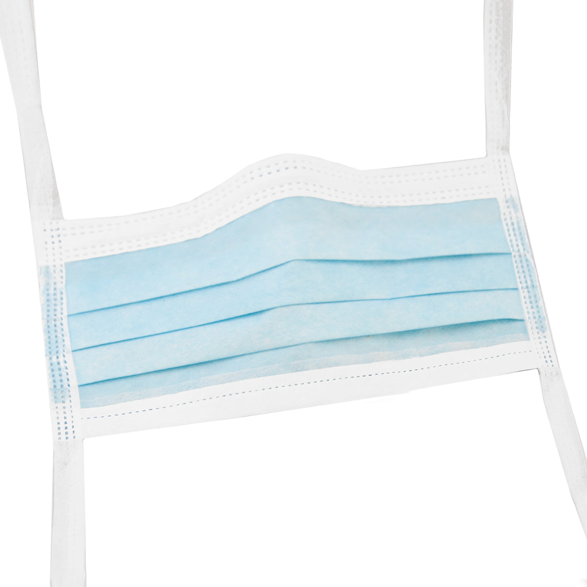 Chirurgisch masker met koordjes blauw 50 stuks | Medline