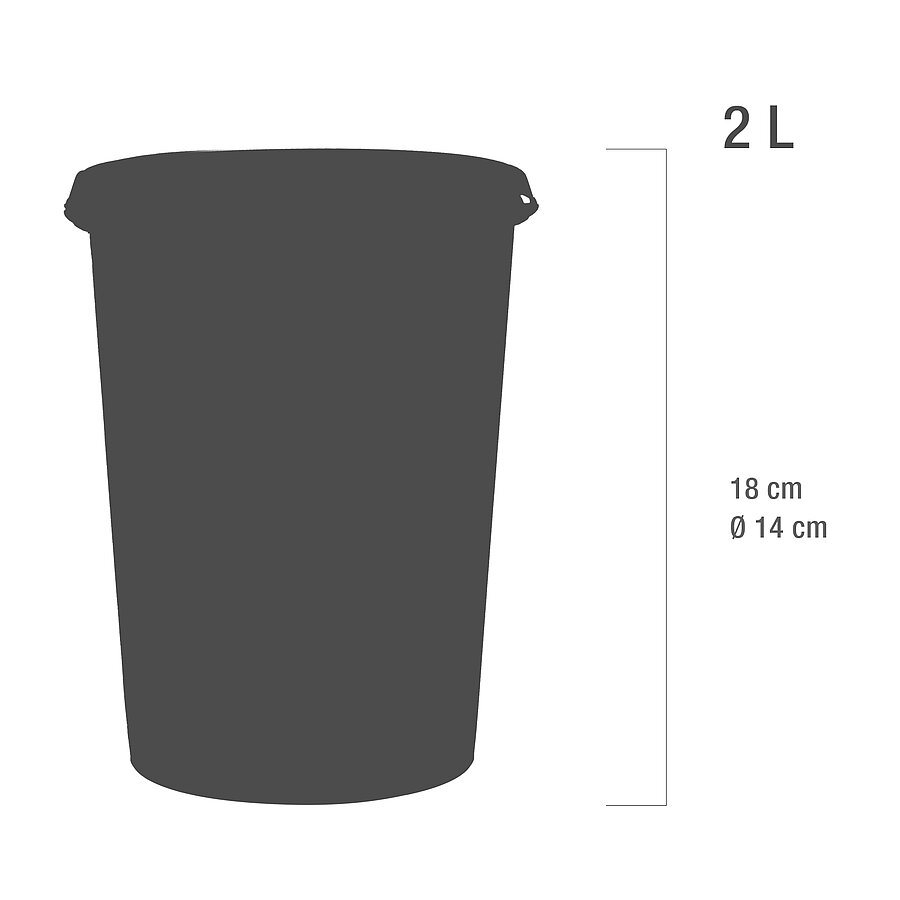 Eco-Line Naaldencontainer (2 Liter) - 1 stuk