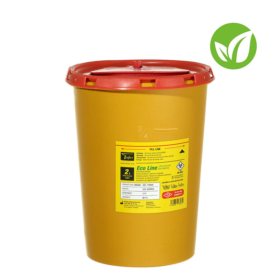 Eco-Line Naaldencontainer (2 Liter) - 1 stuk