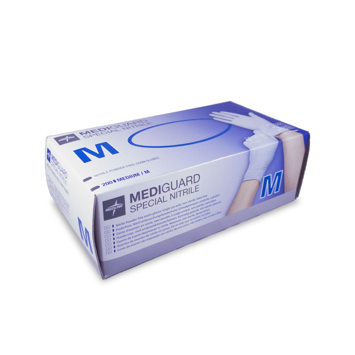 Mediguard Nitrile Examination Gloves (Size M) - 200 pieces